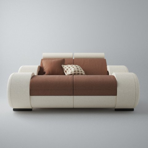 modern sofa 2x 3D Model .c4d .max .obj .3ds .fbx .stl .blend 