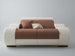 modern sofa 2x Modèle 3D