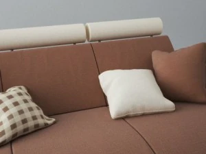 modern sofa 3x 3D Model