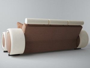 modern sofa 3x 3D 모델
