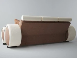 modern sofa 3x 3D Model
