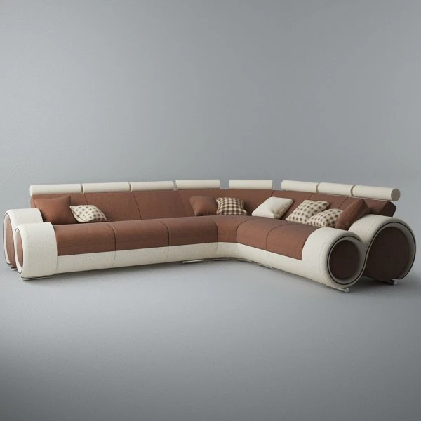 modern sofa 6x 3D Model .c4d .max .obj .3ds .fbx .stl .blend 