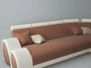 modern sofa 6x 3D Model