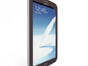 samsung galaxy note 80 brown 3D Model