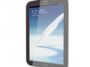 samsung galaxy note 80 brown 3D Model