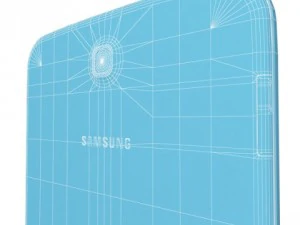 samsung galaxy note 80 brown 3D Model