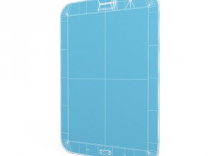 samsung galaxy note 80 white 3D Модель