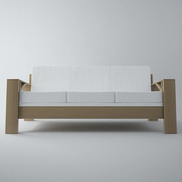 sofa carpenter 3D Model .c4d .max .obj .3ds .fbx .stl .blend 