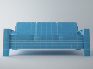 sofa carpenter 3D 模型