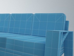 sofa carpenter 3D 模型