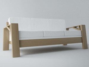 sofa carpenter 3D 模型