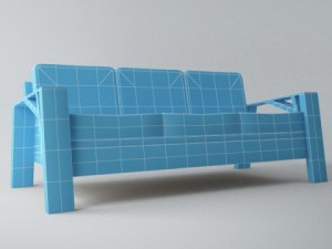 sofa carpenter 3D 模型