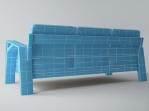 sofa carpenter 3D 模型