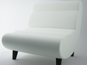 sofa cloud 3Dモデル