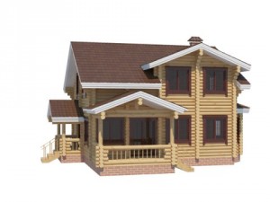 log house 3D Модель
