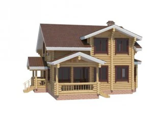log house 3D Model