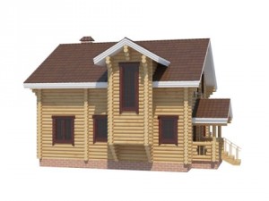 log house 3D Модель