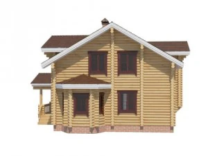 log house 3D Model