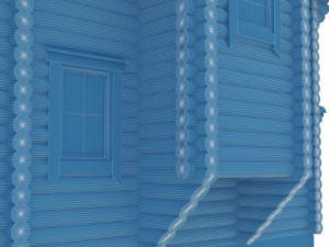 log house 3D Модель
