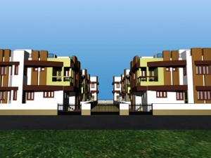 residencial scheme 3D-Modell