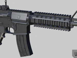 m4a1 assault rifle 3D 모델