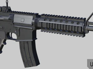 m4a1 assault rifle 3D Model