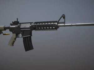 m4a1 assault rifle 3D Model