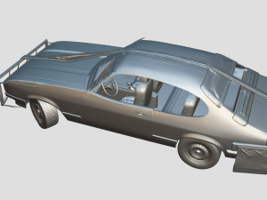 apocalyptic coupe pbr 3D Model