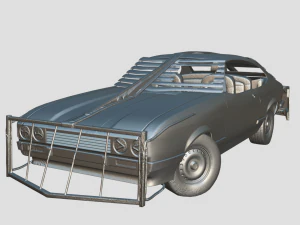 apocalyptic coupe pbr 3D Model