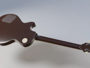 les paul electric guitar 3D Model