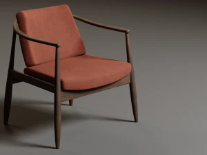 7 modern chair pack 3D Model