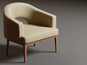 7 modern chair pack 3D Model