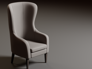7 modern chair pack Modelo 3D