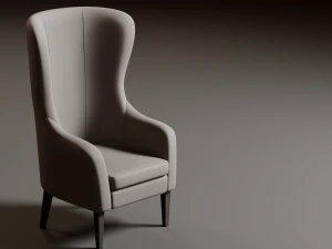 7 modern chair pack 3D Model