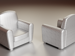 club chair 3D Модель