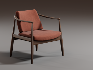 accent chair Modello 3D