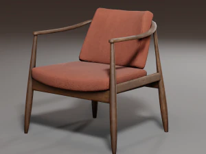 アクセントチェア 3Dモデル