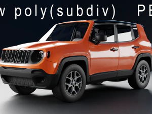Jeep Renegade 2016 3D Modell