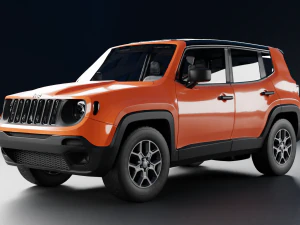 jeep renegade 2016 3D Model