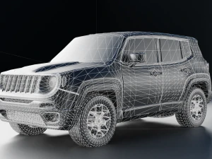 jeep renegade 2016 3D Model