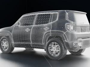 jeep renegade 2016 3D Model