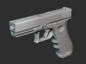 handgun 3D Модель