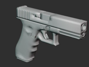 handgun 3D Model