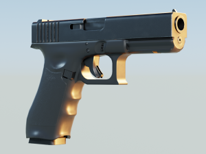 handgun 3D Модель