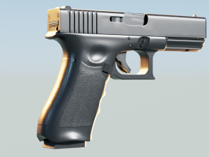 handgun 3D Модель