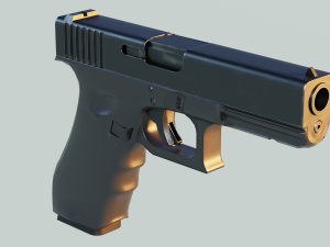 handgun 3D Модель