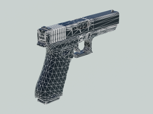 handgun 3D Модель