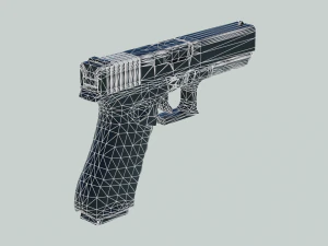 handgun 3D Model