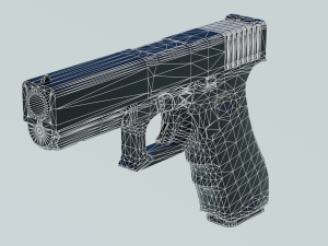 handgun 3D Модель