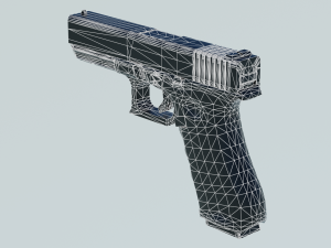 handgun 3D Модель